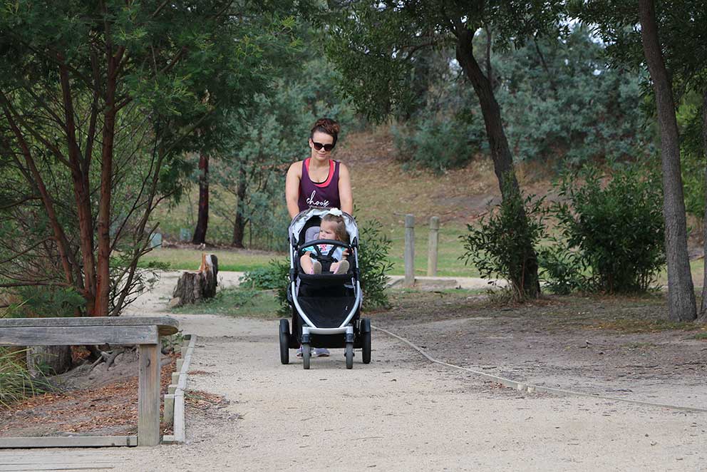 Pram-friendly walks in Gippsland Pram-friendly walks in Gippsland