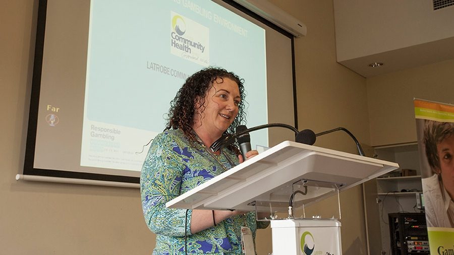 Request-a-speaker LCHS staff speaking at event
