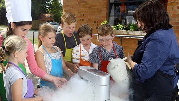 Images courtesy of Jacican image of children undertaking a cooking class