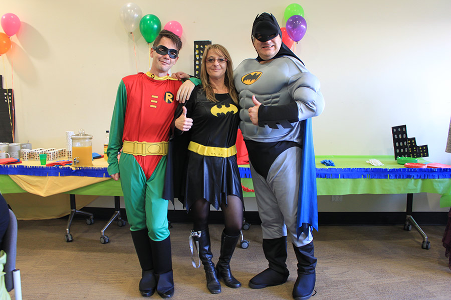 STAFF AND VOLUNTEERS CELEBRATE VOLUNTEERS WEEK WITH THE THEME 'VOLUNTEERS ARE SUPERHEROES!' Volunteer Superheroes