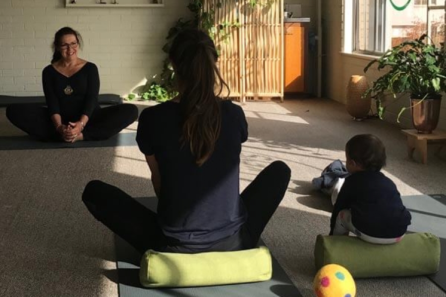 Mums and bubs yoga